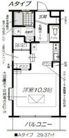 ルネス桜暮Ⅰ番館の間取り画像
