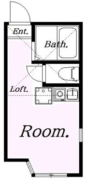 ユナイト新町レモンドの間取り画像