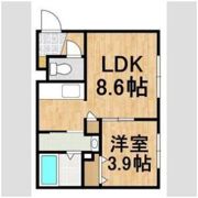 マリオット共栄町の間取り画像
