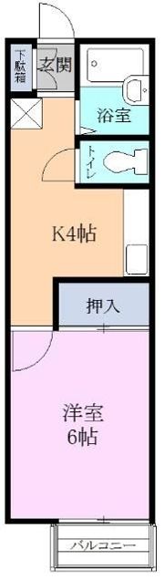 ニューシティ今之浦の間取り画像