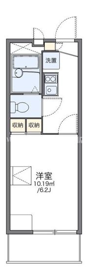 レオパレス十三の間取り画像