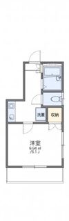 レオパレス浜乃木の間取り画像