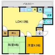 グランヴェール名東の間取り画像