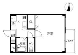 セサⅡの間取り画像