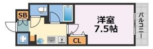 ジュネーゼグラン心斎橋東の間取り画像