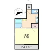 ヴィバ山城ハイツの間取り画像