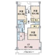 アネシス小幡の間取り画像