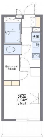 レオパレス東狭山ヶ丘の間取り画像