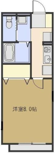 タレイア栄町の間取り画像