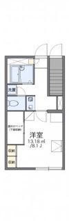 レオパレス山栄アビタの間取り画像