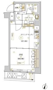 ドムス・スタイル武蔵小山の間取り画像