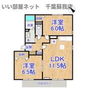 ファースト・エアフォルク ⅠⅡⅢの間取り画像