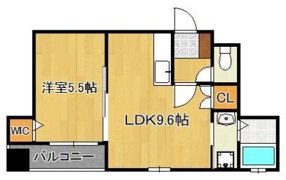 Muu.黒崎の間取り画像