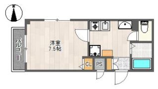 レクシア京橋TRESの間取り画像