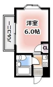 コスモレヂデンス千林の間取り画像