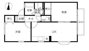 セジュールエストの間取り画像