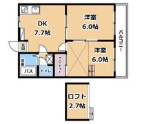 グリーンヒルズの間取り画像