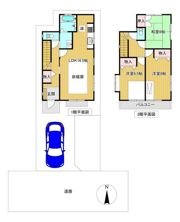 小金井市東町4丁目貸家の間取り画像