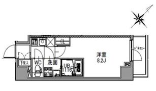 S－RESIDENCE王子westの間取り画像
