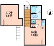 ソレイユ西国分寺の間取り画像