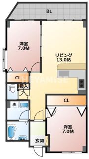 リッチモンドの間取り画像