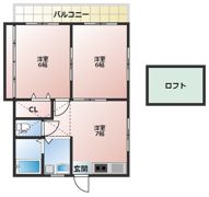 アーヴァンみらいの間取り画像
