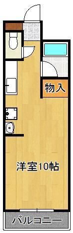 クリームハウス猪狩の間取り画像