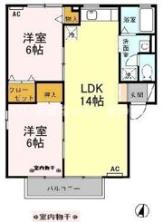 パル東屋敷の間取り画像