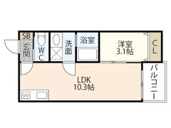 COCOAS廿日市駅前の間取り画像