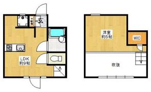 カーサハーツの間取り画像