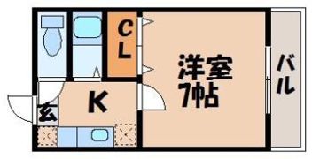 メゾンドゴールの間取り画像