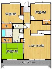 アンジェロポストIIの間取り画像