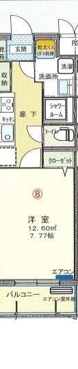 αプレミアム松末の間取り画像