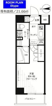 ステージグランデ大森アジールコートの間取り画像