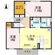 ソレイユ藍住の間取り画像