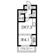 ONE ROOF FLAT TENJINBASHIの間取り画像