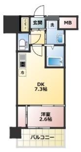 コンフォリア・リヴ淡路の間取り画像