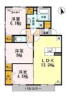 セジュールYamazaki Cの間取り画像