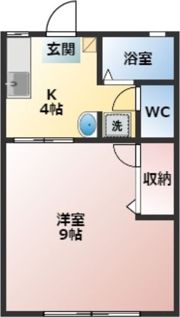 コーポステップⅡの間取り画像