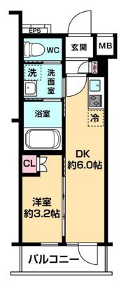 ハーモニーレジデンス中野NORTH ARAIの間取り画像