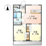 ブルーダイヤモンドの間取り画像