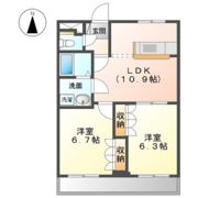 ブルーダイヤモンドの間取り画像