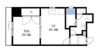 オーベルジュ甲南の間取り画像