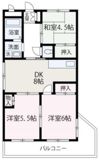 深井マンションの間取り画像