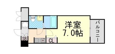 アクロス神戸住吉ステーションフロントの間取り画像