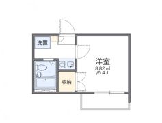 レオパレスHIROの間取り画像
