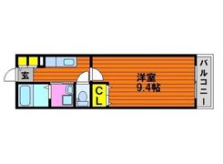 コンフォートスクエアA棟の間取り画像
