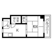 シャトーピネールの間取り画像