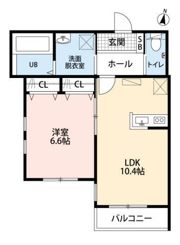 ヴェルデフラット弘明寺の間取り画像