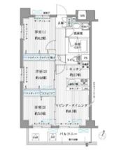 サニーリヴ北新横浜の間取り画像